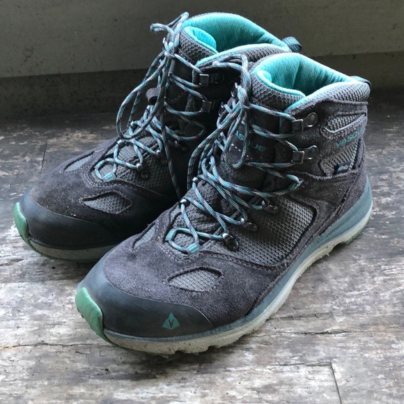Women's Vasque Mesa Trek UltraDry Ebony/Baltic Waterproof Hiking Boots Size 8M - Picture 11 of 16